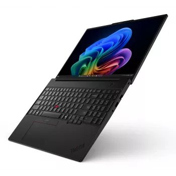 Lenovo ThinkPad T16 Gen 5 Core™ Ultra 7 355 512GB SSD 16GB 16 colių (1920x1200) WIN11 Pro juodas, apšviesta klaviatūra, pirštų atspaudų skaitytuvas. 1 metų garantija