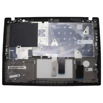 Lenovo 5M11L92914 klaviatūra su C dangteliu, apšvietimu, juoda, švedų/suomių