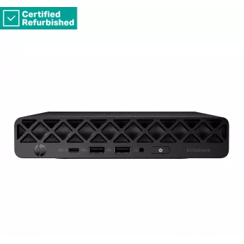 RENEW SILVER HP EliteDesk 8 G1i Mini - Ultra 9-285, 64GB, 1TB SSD, USB pelė, Win 11 Home, 1 metai