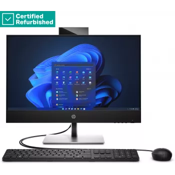 HP Pro 440 G9 23,8 colio All-in-One kompiuteris - i7-13700T, 16GB, 512GB SSD, FHD ne liečiamas ekranas, reguliuojamas aukštis, USB pelė, Win 11 Pro, 1 metai (937G5EAR#ABD)