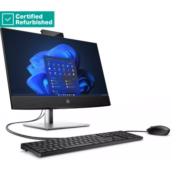 HP Pro 440 G9 23,8 colio All-in-One kompiuteris - i7-13700T, 16GB, 512GB SSD, FHD ne liečiamas ekranas, reguliuojamas aukštis, USB pelė, Win 11 Pro, 1 metai (937G5EAR#ABD)