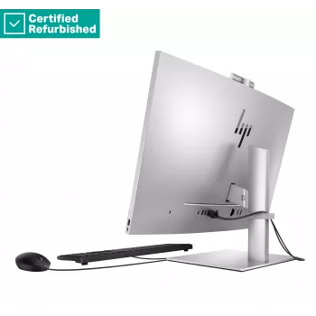 RENEW SILVER HP Elite 870 G9 AIO 27 colių All-in-One kompiuteris - i9-14900, 64GB, 2TB SSD, 27 QHD Nejutiklinis AG, reguliuojamo aukščio, USB pelė, Win 11 Pro, 1 metai