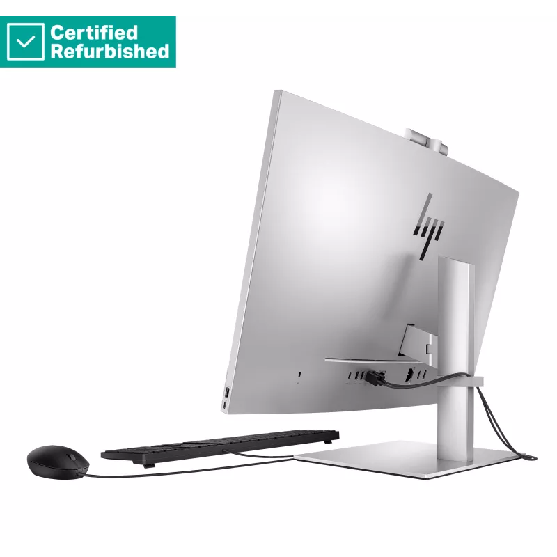 RENEW SILVER HP Elite 870 G9 AIO 27 colių All-in-One kompiuteris - i9-14900, 64GB, 2TB SSD, 27 QHD Nejutiklinis AG, reguliuojamo aukščio, USB pelė, Win 11 Pro, 1 metai