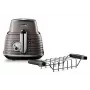 De'Longhi Scultura CTZ2103BG 900 W 2 padėklių skrudintuvas, šampano aukso