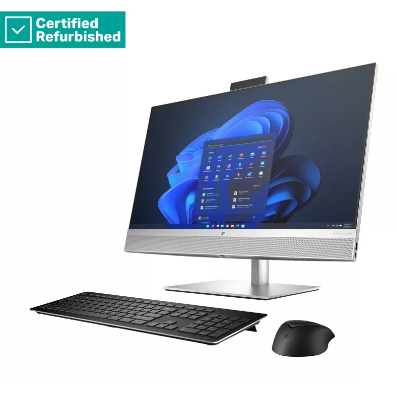 HP Elite 870 G9 AIO 27 colių All-in-One kompiuteris - i7-14700, 32GB, 1TB SSD, FHD, pirštų atspaudų skaitytuvas, Win 11 Pro (99A42ETR#ABZ)