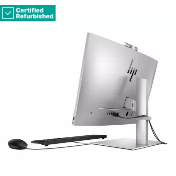 RENEW SILVER HP Elite 840 G9 AIO All-In-One 24 - i7-14700, 16GB, 512GB SSD, 23,8 colio FHD ne liečiamas AG, FPR, reguliuojamas aukštis, USB pelė, Win 11 Pro, 1 metai