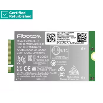 RENEW GOLD HP 4G LTE Modemas m.2 WWAN Cat 16 L860-GL-16 mobiliojo plačiajuosčio ryšio modulis (suderinamas su WWAN-ready EliteBook 630 640 645 660 830 840 860 1040 G11, x360 G11, ProBook 440 460 465 G11, ZBook Firefly Fury Power 14 16 G11 G11A)