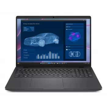 DELL Pro Max 16 MC16255 Copilot+ PC AMD Ryzen AI 5 PRO 340 nešiojamasis kompiuteris 40,6 cm (16) Full HD+ 16 GB LPDDR5x-SDRAM 256 GB SSD Wi-Fi 7 (802.11be) Windows 11 Pro juodos spalvos, angliška klaviatūra