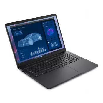 DELL Pro Max 16 MC16255 Copilot+ PC AMD Ryzen AI 5 PRO 340 nešiojamasis kompiuteris 40,6 cm (16) Full HD+ 16 GB LPDDR5x-SDRAM 256 GB SSD Wi-Fi 7 (802.11be) Windows 11 Pro juodos spalvos, angliška klaviatūra