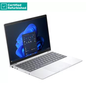 HP EliteBook 8 G1a 13 (RENEW GOLD) – Ryzen 5 PRO 230, 16GB, 256GB SSD, 13,3 colio WUXGA, 300 nitų, FPR, apšviečiama JK klaviatūra, 62Wh, Win 11 Pro, 1 metai