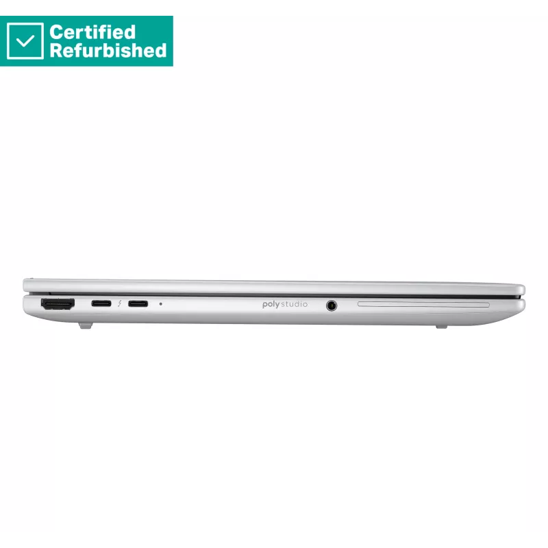 HP EliteBook 8 G1a 13 (RENEW GOLD) – Ryzen 5 PRO 230, 16GB, 256GB SSD, 13,3 colio WUXGA, 300 nitų, FPR, apšviečiama JK klaviatūra, 62Wh, Win 11 Pro, 1 metai