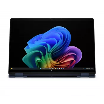 HP OmniBook X Flip x360 NG AI 14-kc0008nnx - Ryzen AI 5 430, 16GB LPDDR5X 8000 atmintis, 1TB, 14,0 colio 3K (2880x1800) OLED jutiklinis ekranas, Atmospheric Blue - 5MP IR TNR, be 65W AC adapterio, Win 11 Home, 1 metai