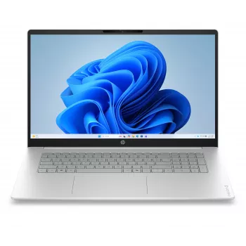 HP OmniBook 3 17-dp0007nnx 17,3 colio FHD IPS nešiojamasis kompiuteris - AMD Ryzen 5 130, 24GB DDR5, 512GB SSD, Windows 11 Home, Glacier Silver
