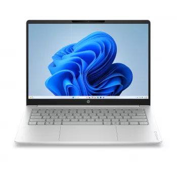 HP OmniBook 3 14-hu0015nyx 14 colių Full HD nešiojamas kompiuteris - Intel Core i5-1335U, 16GB RAM, 512GB SSD, Windows 11 Pro, Natural Silver
