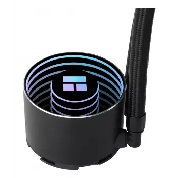 Thermalright Frozen Notte 360 ARGB V2 Black 360mm AIO procesoriaus aušintuvas (juodas)
