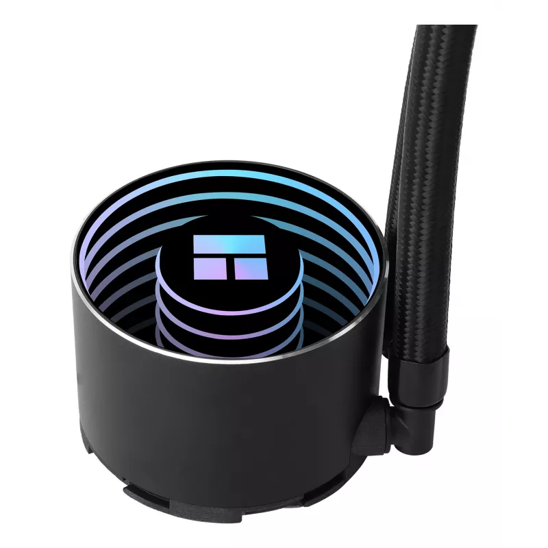 Thermalright Frozen Notte 360 ARGB V2 Black 360mm AIO procesoriaus aušintuvas (juodas)