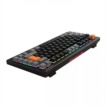 Cherry TAS MX-LP 2.1 Compact Wireless DE išdėstymo juoda klaviatūra