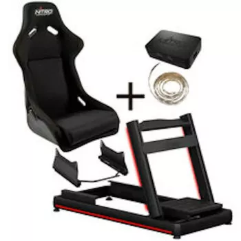 Nitro Concepts E-Racer LED Evo komplektas su RGB LED apšvietimu