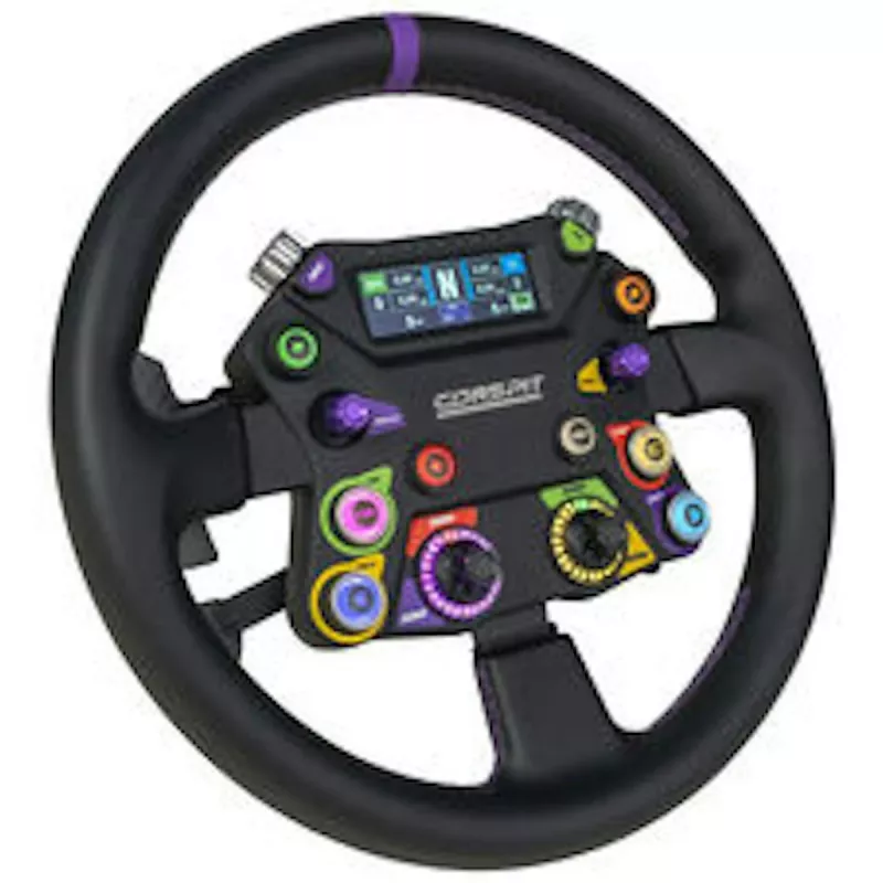 Conspit Ready to Race rinkinys (8Nm) – tiesioginės pavaros vairas, pedalai ir 300 mm vairaratis