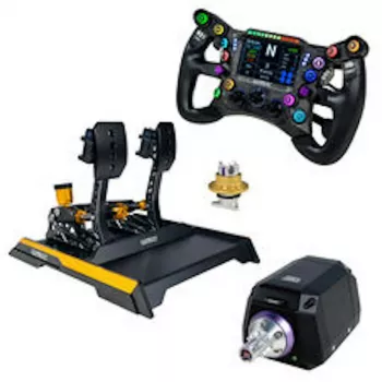 Conspit GABU-865 Advanced Bundle (20 Nm) – tiesioginės pavaros lenktynių rinkinys su vairu ir pedalais