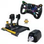 Conspit GABU-865 Advanced Bundle (20 Nm) – tiesioginės pavaros lenktynių rinkinys su vairu ir pedalais