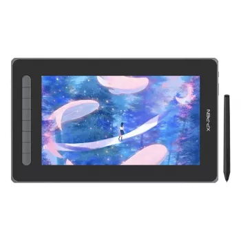 XPPen Artist 12 (2nd Gen) 11,9 colio piešimo planšetė su ekranu - 1920x1080 Full HD, X3 Elite švirkštukas, 127% sRGB, 8 sparčiųjų klavišų, juoda