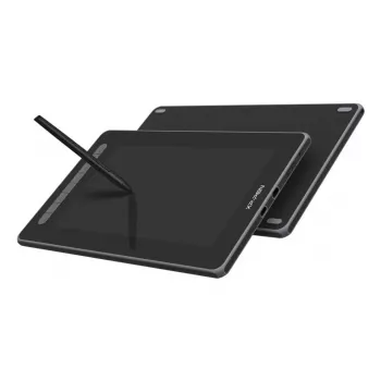 XPPen Artist 12 (2nd Gen) 11,9 colio piešimo planšetė su ekranu - 1920x1080 Full HD, X3 Elite švirkštukas, 127% sRGB, 8 sparčiųjų klavišų, juoda