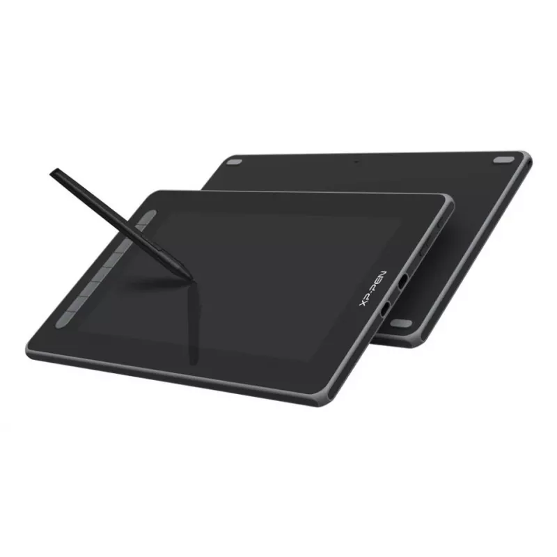 XPPen Artist 12 (2nd Gen) 11,9 colio piešimo planšetė su ekranu - 1920x1080 Full HD, X3 Elite švirkštukas, 127% sRGB, 8 sparčiųjų klavišų, juoda