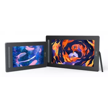 XPPen Artist 16 (2nd Gen) 15,4 colio grafinis planšetinis kompiuteris su ekranu, juodas