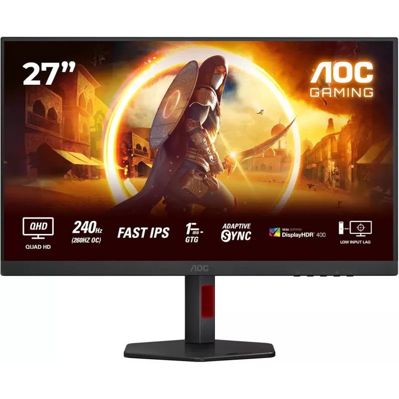 Monitorius AOC Q27G4ZR 27 colių QHD 180Hz IPS (atnaujinta prekė)