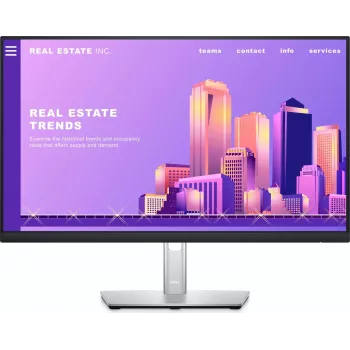 Monitorius DELL P2425HE 23,8 colio IPS USB-C stotelė su 90W įkrovimu, 100Hz, interneto kamera, garsiakalbiais