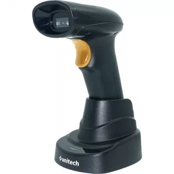 Unitech MS822B 2D SR Imager 2,4G belaidis Bluetooth su integruotu dokų ir Dongle - brūkšninių kodų skaitytuvas