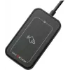 RF IDeas WAVE ID Plus Mini klaviatūros emuliacijos iClass ID/SE/SEOS juodos spalvos USB skaitytuvas