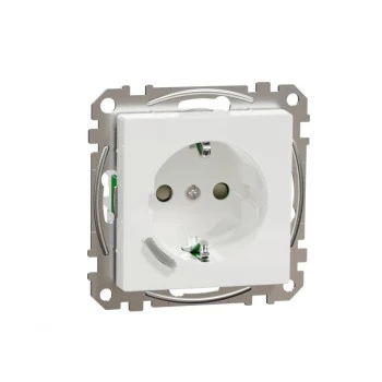 SCHNEIDER ELECTRIC lizdas 1-vietis EXXACT 1S/16A/IP20 įleidžiamas ZB baltas