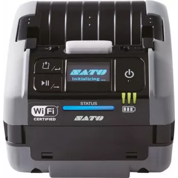 SATO PW208NX 203 dpi su baterija, USB, Bluetooth, dozatoriumi, bepakotei medijai - etikečių spausdintuvas - 203 dpi