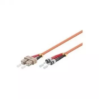 Microconnect FIB120002 2 m ST SC oranžinis OM1 daugiamodis šviesolaidinis kabelis