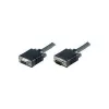 Microconnect MONGH1B vaizdo kabelio adapteris 1 m SVGA HD15 juodas