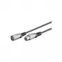 Mikrofoninis XLR kabelis Microconnect XLRMF2 2 m XLR (3 kontaktų) Juoda