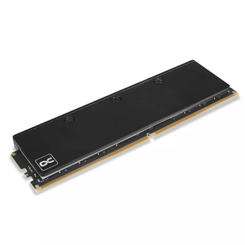 Alphacool 17631 Aliuminio DDR5 RAM aušintuvas juodas 7,9 mm 125 mm 34 mm