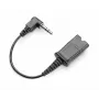 3,5 mm lizdo – QD laidas POLY 85Q37AA 0,15 m