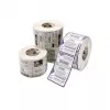 Zebra Z-Ultimate 3000T 3006628 etikečių rulonas, poliesteris, sidabrinis, nuolat limpantys klijai, 70 x 32 mm, 25,4 mm šerdis, Ø 127 mm, 2370 etikečių/rulone (28 440 komplekte)