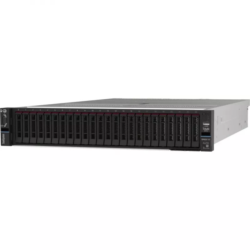 Serveris Lenovo ThinkSystem SR650 V3 stelažinis (2U) Intel Xeon Silver 4509Y 2.6 GHz 32 GB DDR5-SDRAM 1100 W
