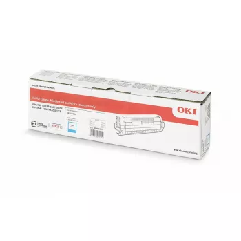 OKI 46861307 Originalus aukštos talpos ciānos tonerių kasetė - 10 000 puslapių