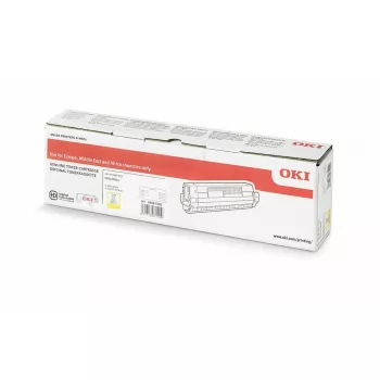 OKI 46861305 originalus geltonas toneris - 10 000 puslapių