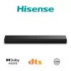 Hisense HS1000 Soundbar 2.0 Channel 60W Bluetooth HDMI ARC USB AUX Optical Black
