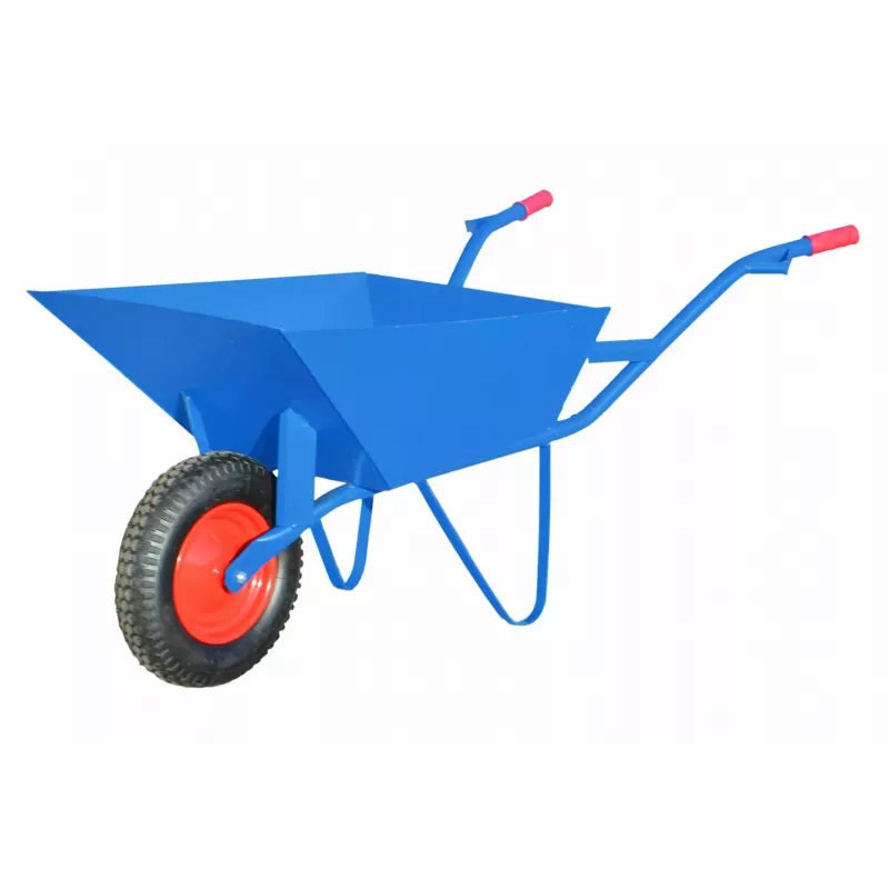 AWTOOLS AW00032 Sodo vežimėlis / karutis – 200 kg keliamoji galia, 100 l, cinkuoto plieno loveliu, pneumatiniais ratais