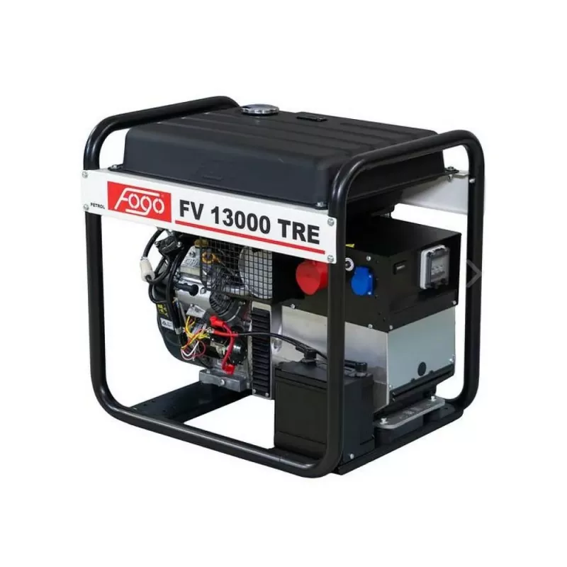 FOGO FV 13000 TRE Benzininis Generatorius 10,4 kVA / 8,3 kW 3 Fazės su Elektriniu Paleidimu