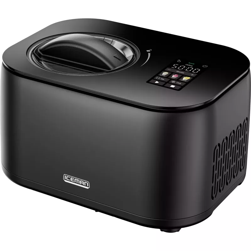 Chefman Iceman TRIO Ledų, Jogurto ir Italinio Ledų Gaminimo Aparatas (RJ64-10-BLK-EU)