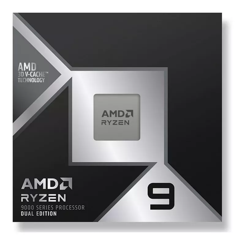 AMD Ryzen 9 9950X3D2 Tray 16-Core 32-Thread 5,6GHz 208MB AM5 Processor with Radeon Graphics