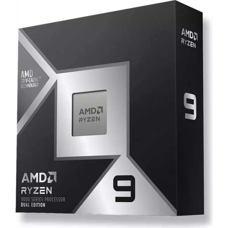 AMD Ryzen 9 9950X3D2 Tray 16-Core 32-Thread 5,6GHz 208MB AM5 Processor with Radeon Graphics